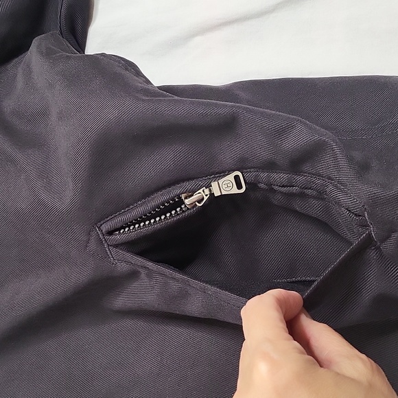 Hathaway men's zip up jacket black sz XL - Picture 9 of 13